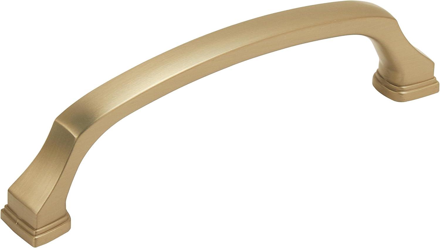 Amerock Revitalize 5-1/16 inch (128mm) Center-to-Center Golden Champagne Cabinet Pull