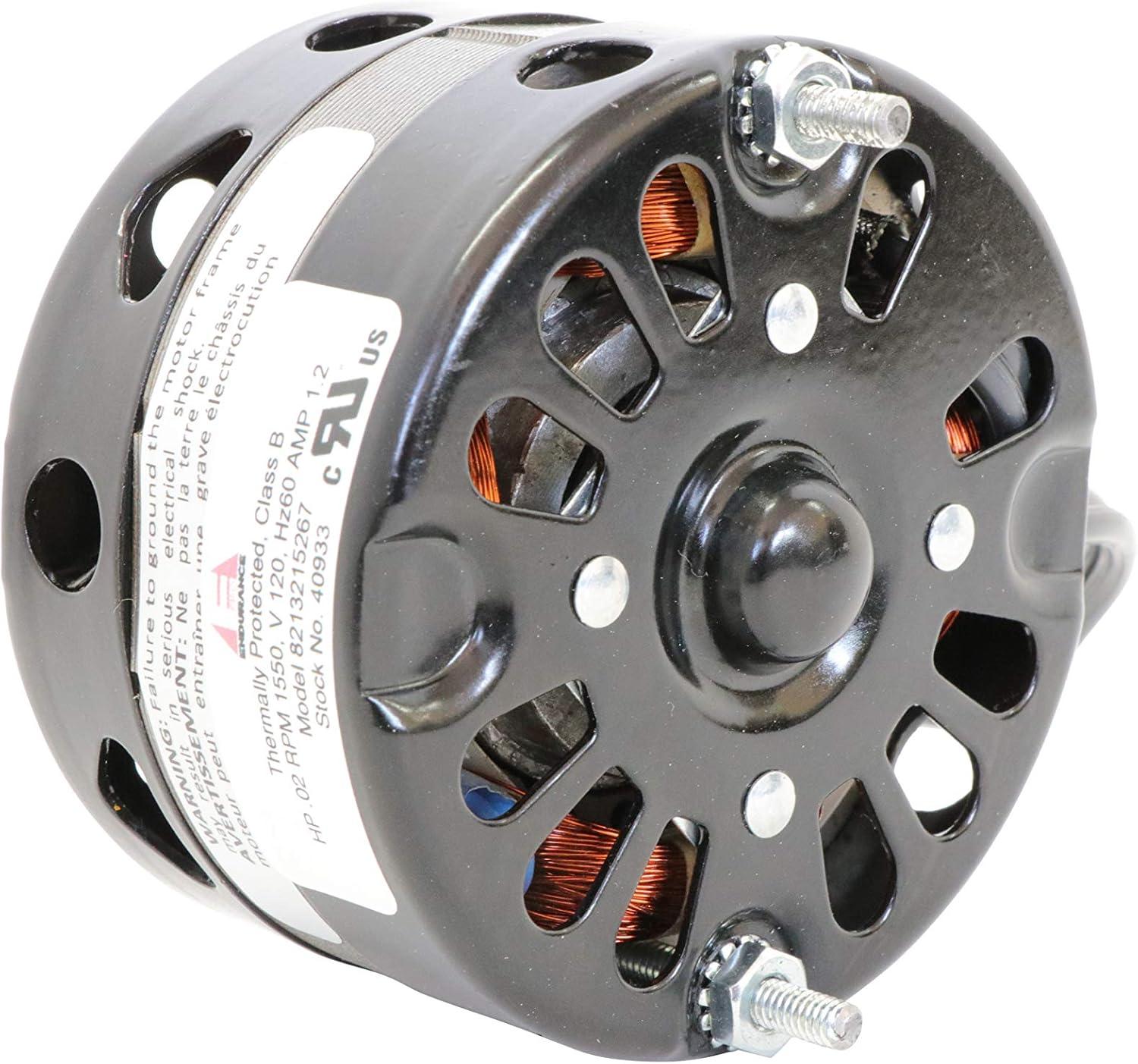 Endurance Pro 3.3 Inch Diameter Vent Fan Motor Direct Replacement for Nutone/Broan 40933, 86933, 8693000, JA2B104N