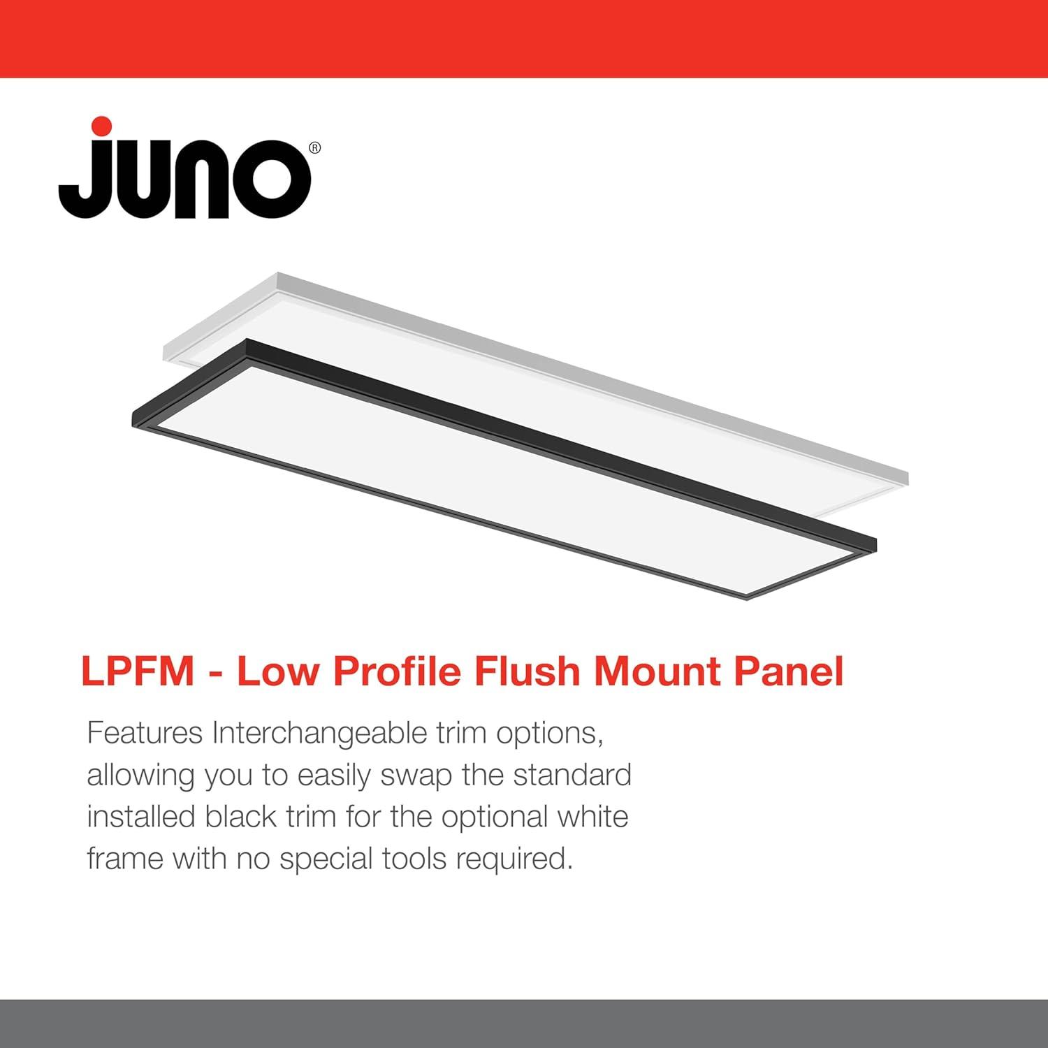 Juno Dimmable Rectangle Flat Panel Ceiling Light