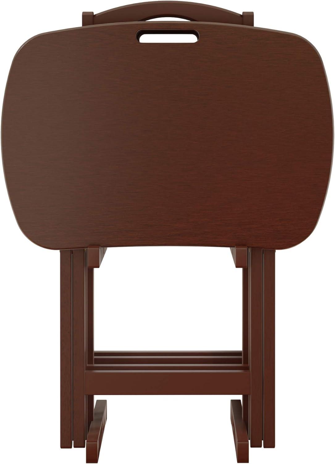 5pc Lucca TV Set Walnut Finish - Winsome