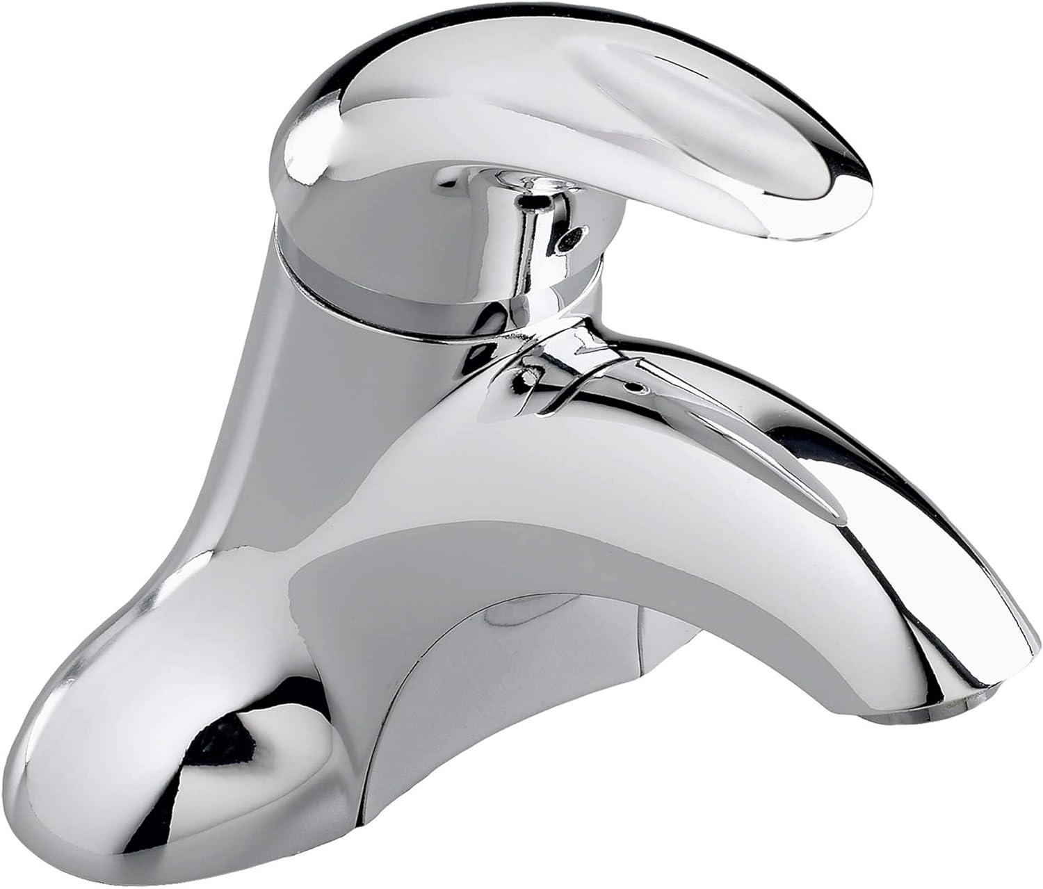 Reliant 3 Low-Arc Polished Chrome Bathroom Sink Faucet with Speed Connect Drain