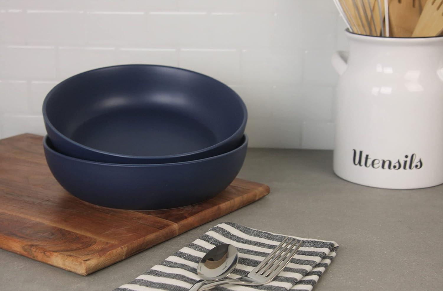 Wazee Matte Serving Bowl (Set of 2)
