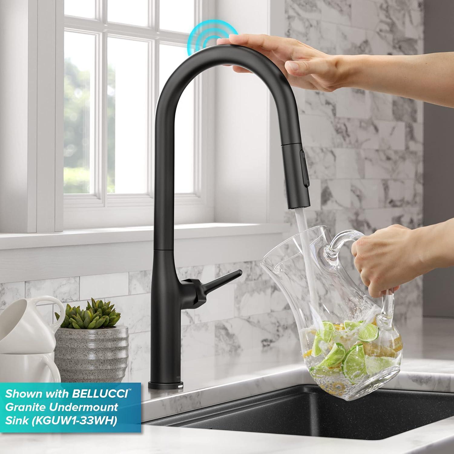 Pull Down Touch Single Handle Kitchen Faucet