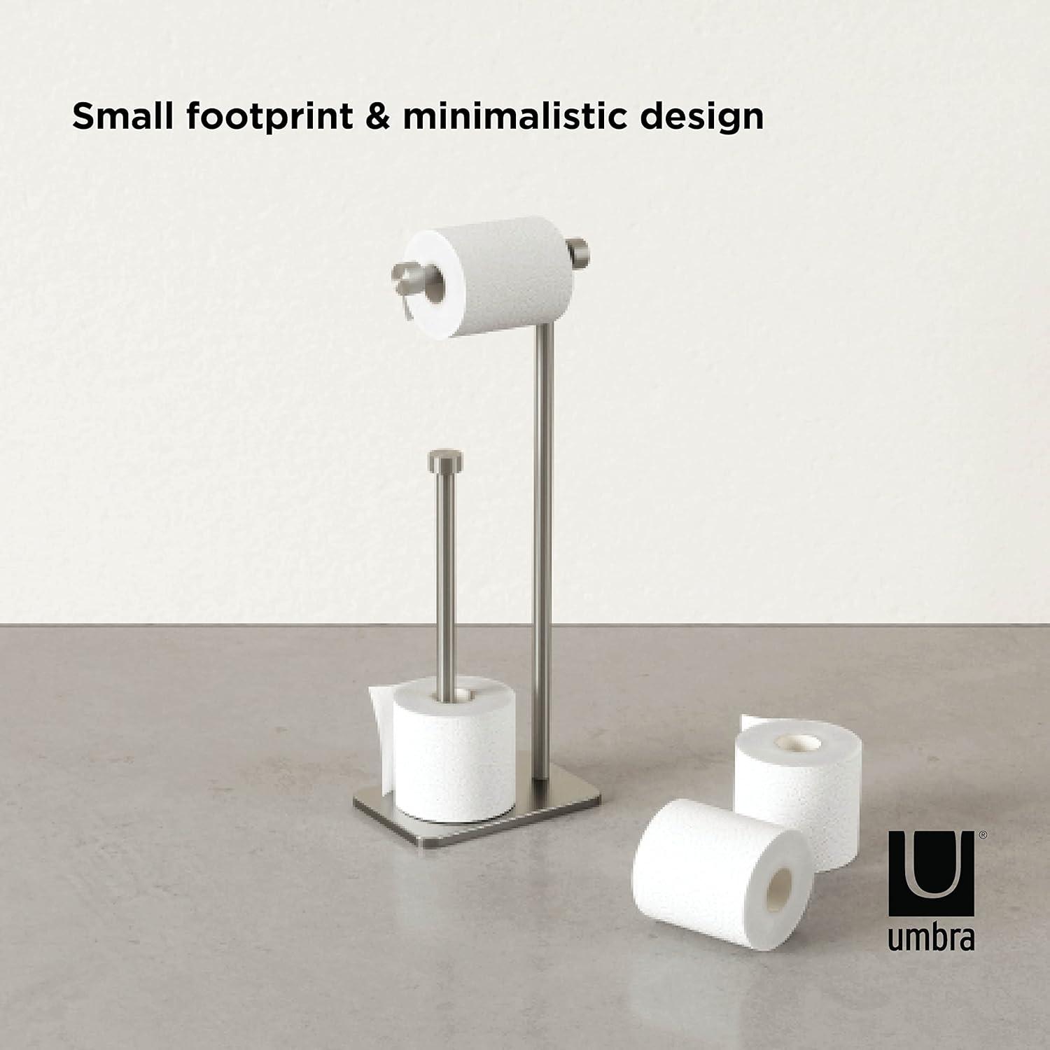 Umbra Cappa Toilet Paper Holder & Reserve