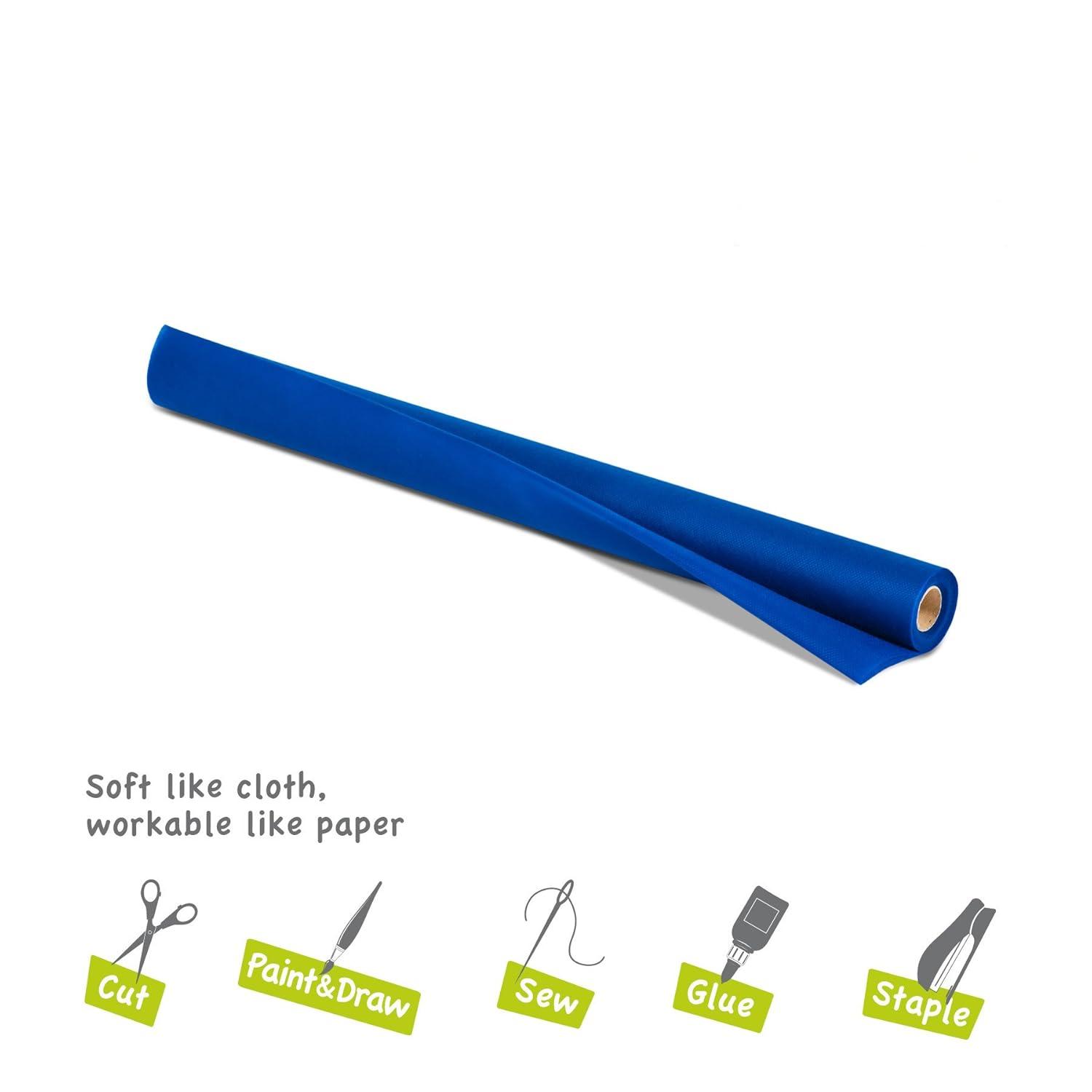 Dark Blue Non-Woven Fabric Roll for Outdoor Projects