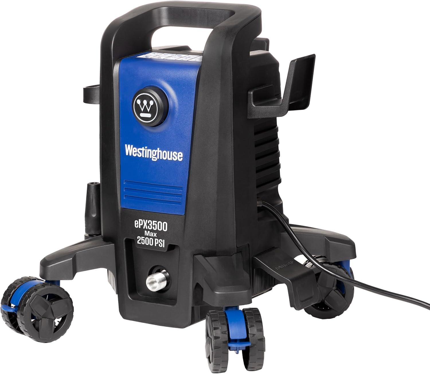 Westinghouse Electric Pressure Washer 2500-PSI, 1.76-GPM, Soap Tank, 5 Nozzles