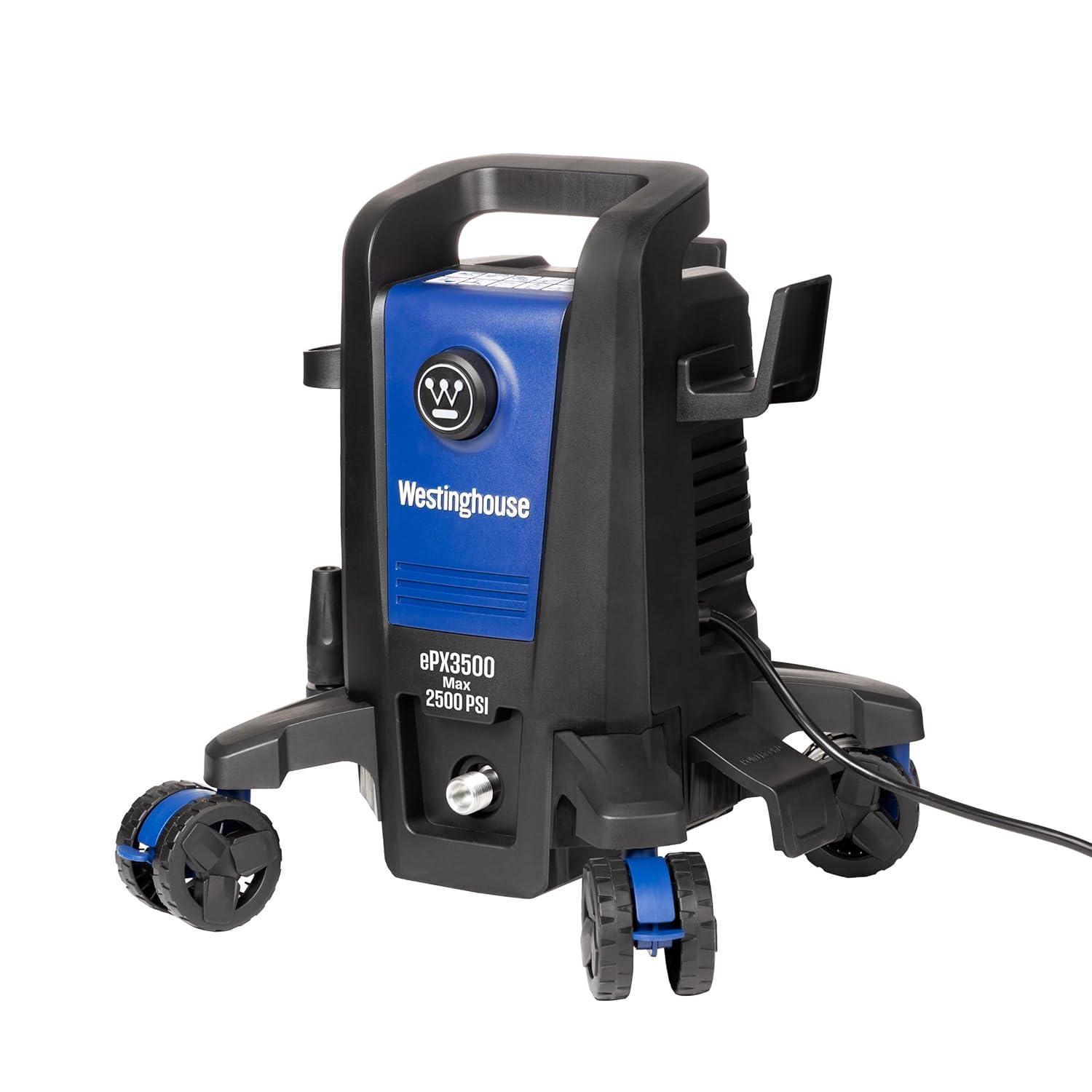 Westinghouse Electric Pressure Washer 2500-PSI, 1.76-GPM, Soap Tank, 5 Nozzles