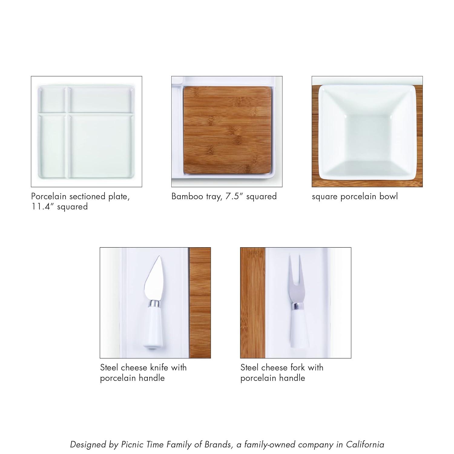 TOSCANA Peninsula Cutting Board & Serving Tray