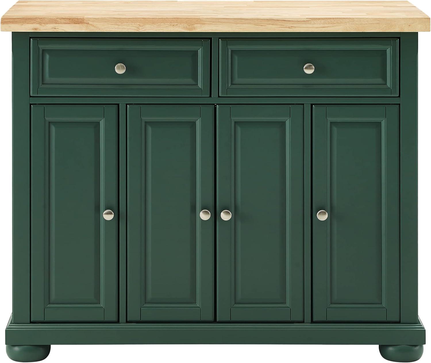 Madison Solid Wood Top Kitchen Island