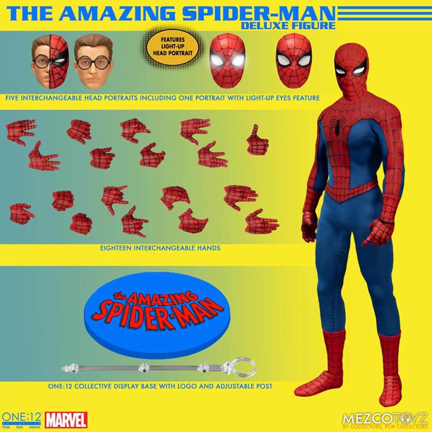 Deluxe Edition Spider-Man Action Figure with Accessories