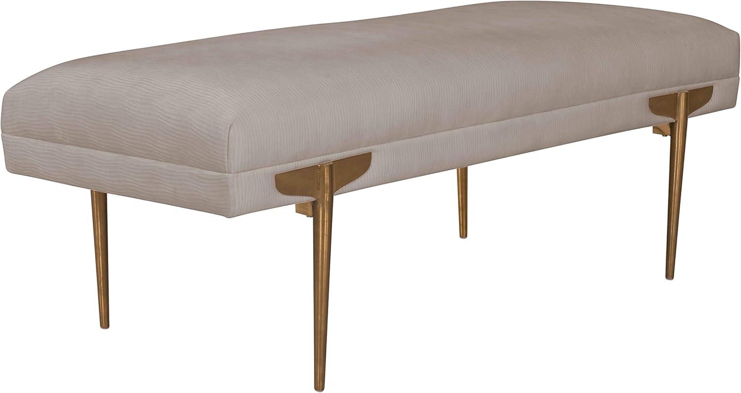 Amplitude 54" Velvet Bench