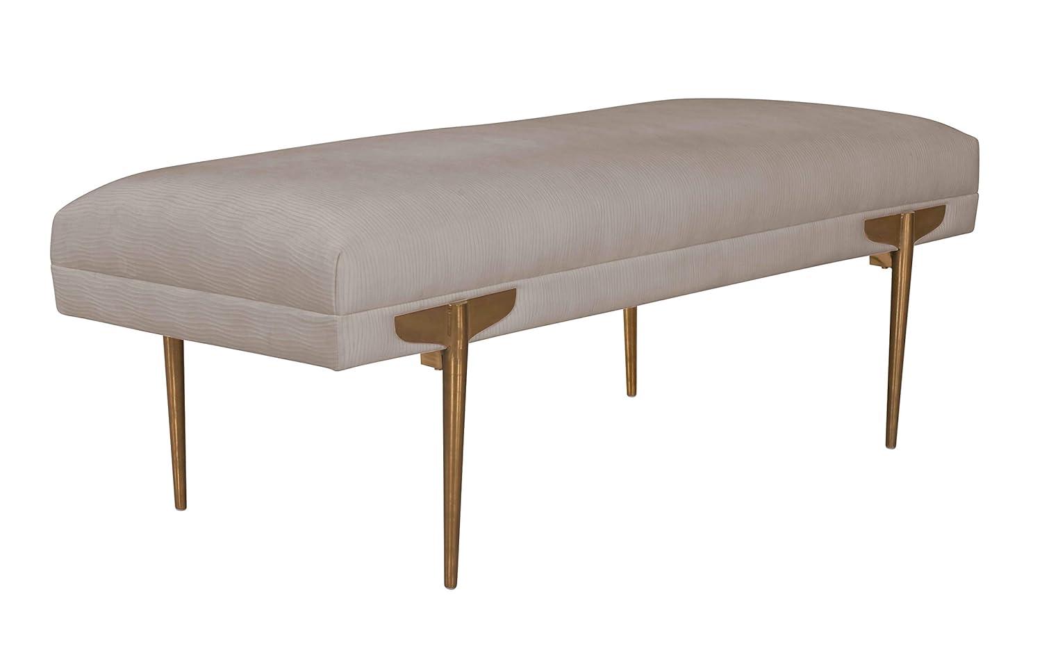 Amplitude 54" Velvet Bench