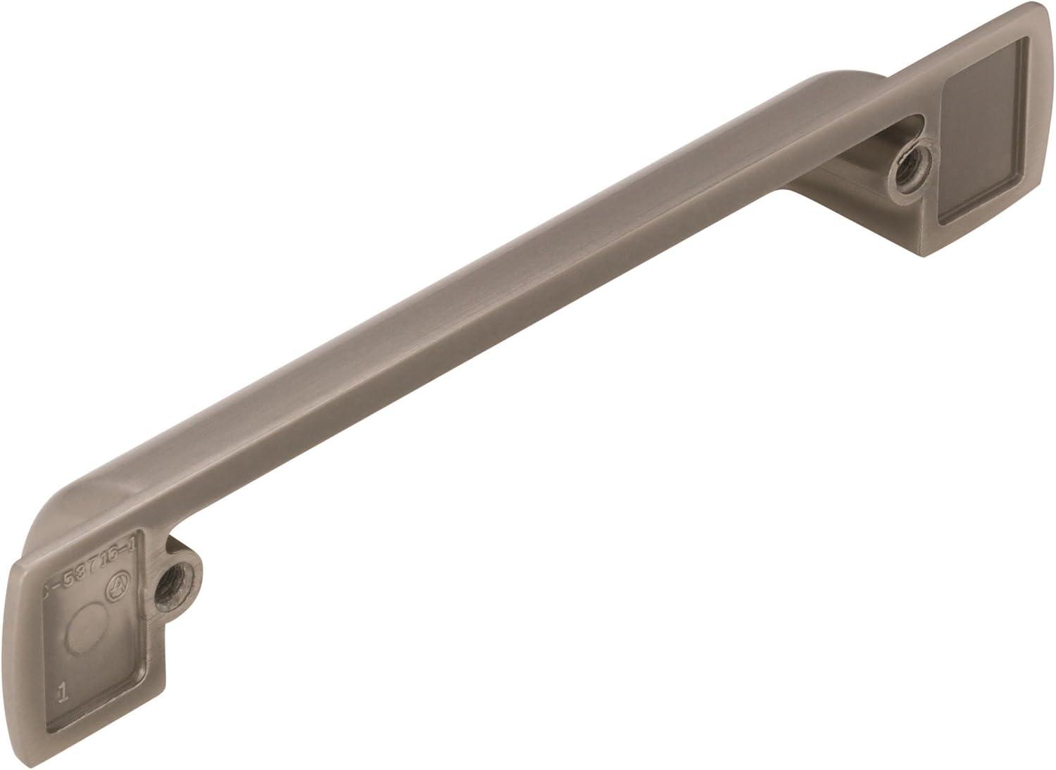 Satin Nickel 3-3/4" Brushed Cup Pull with Mounting Hardware