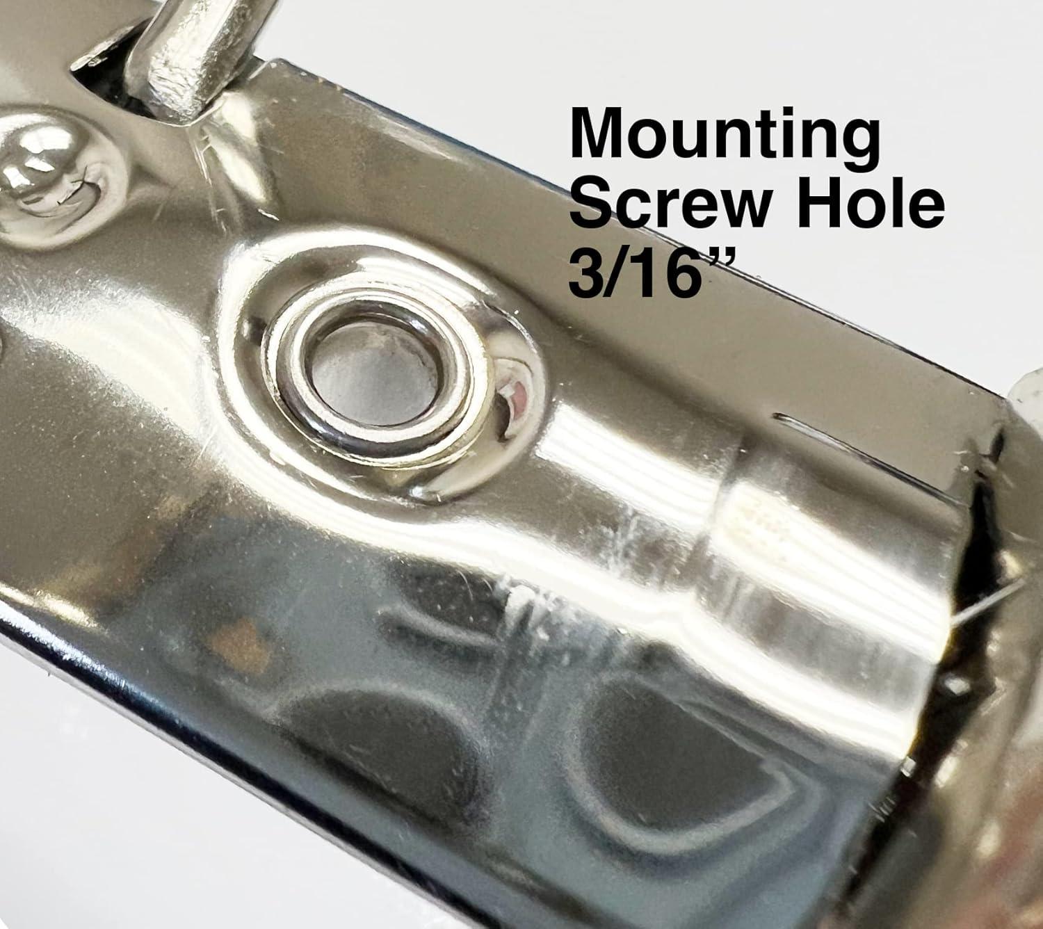 3-Ring Wall Mount Binder, Steel with Extra Large 2" Rings for 5S Compliance Durable, Heavy-Duty Construction for 8.5 x 11 Inserts