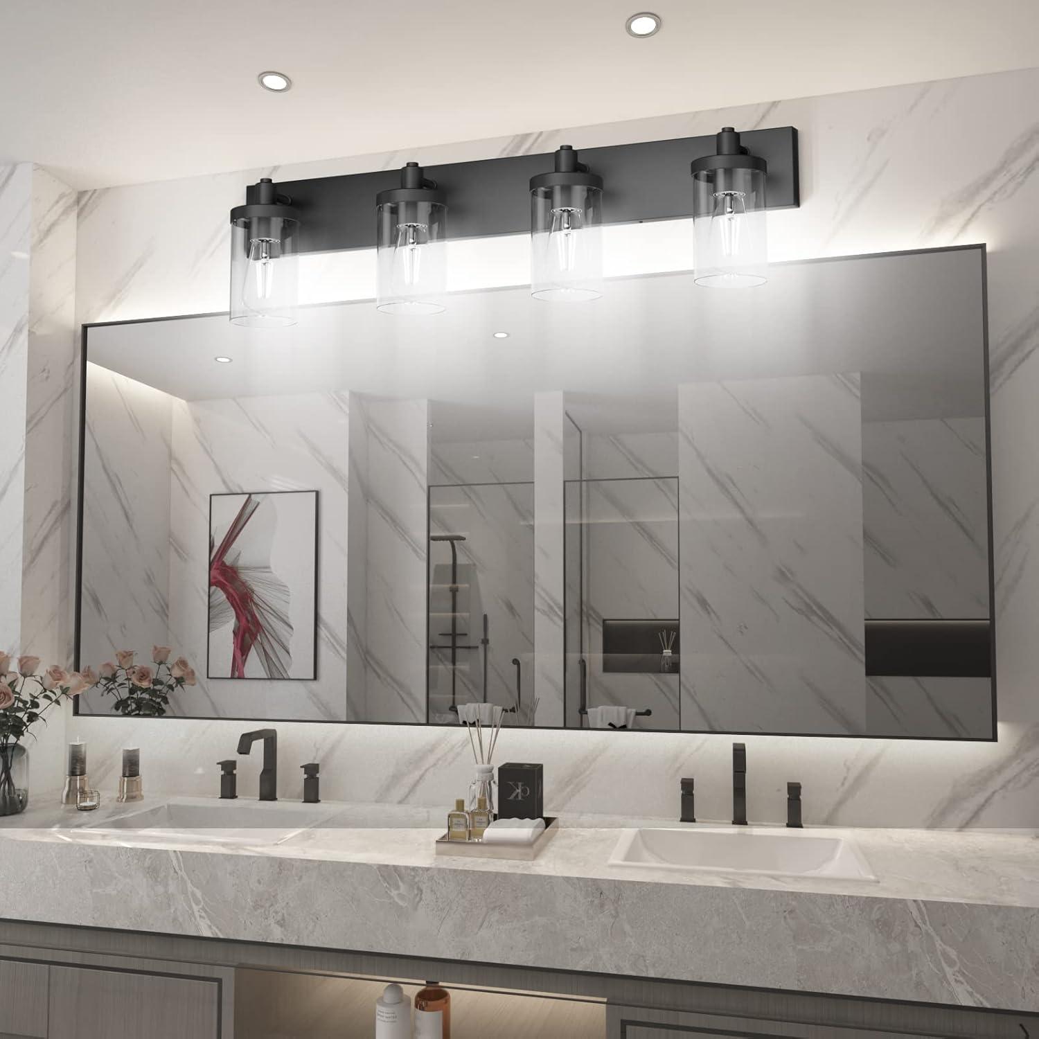 Gracie Oaks Collman 4 - Light Dimmable Vanity Light