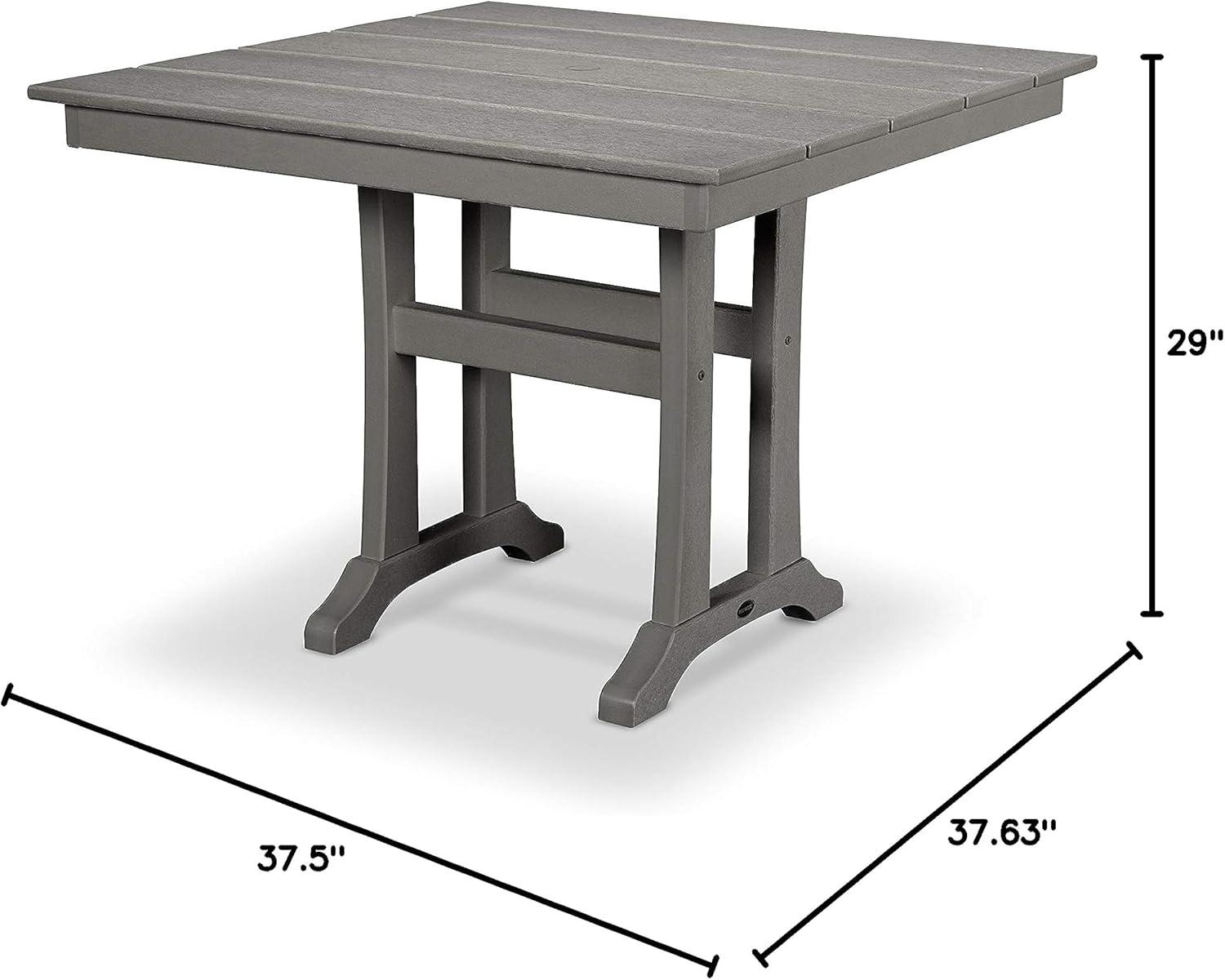 Farmhouse Trestle Dining Table