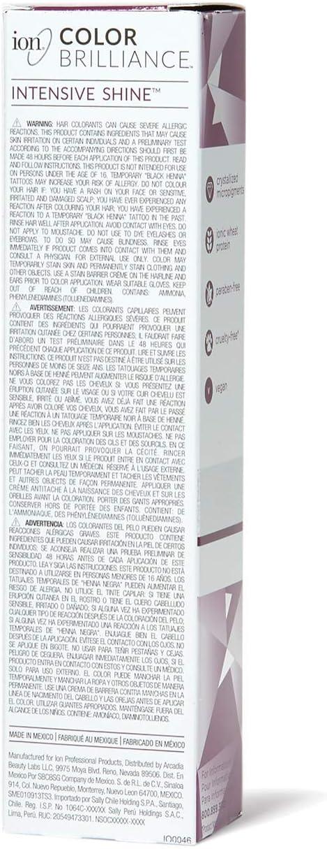 Ion True Tones for Dark Hair Permanent Crème Hair Color Violet Violet