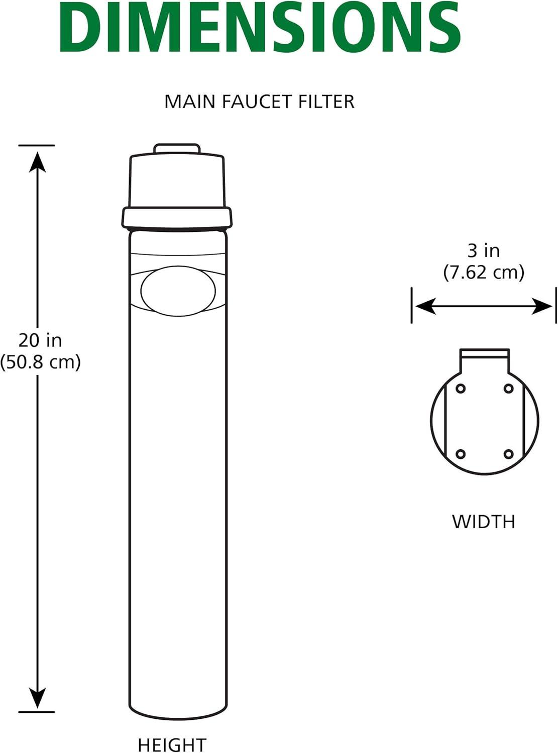 Advanced Single-Stage Carbon Block Under Sink Water Filter