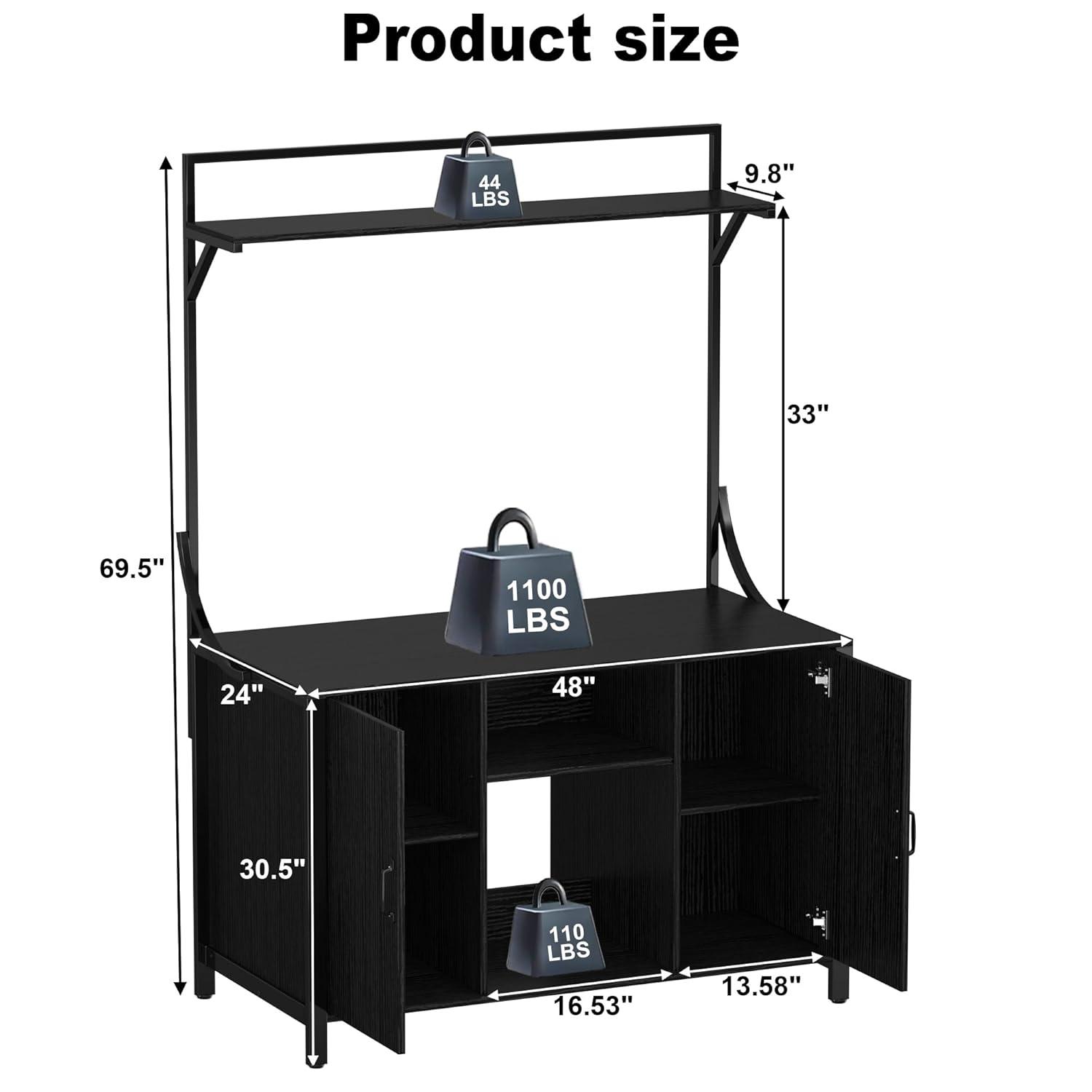 GDLF 48'' x 24'' x 69.5'' Reptile Stand