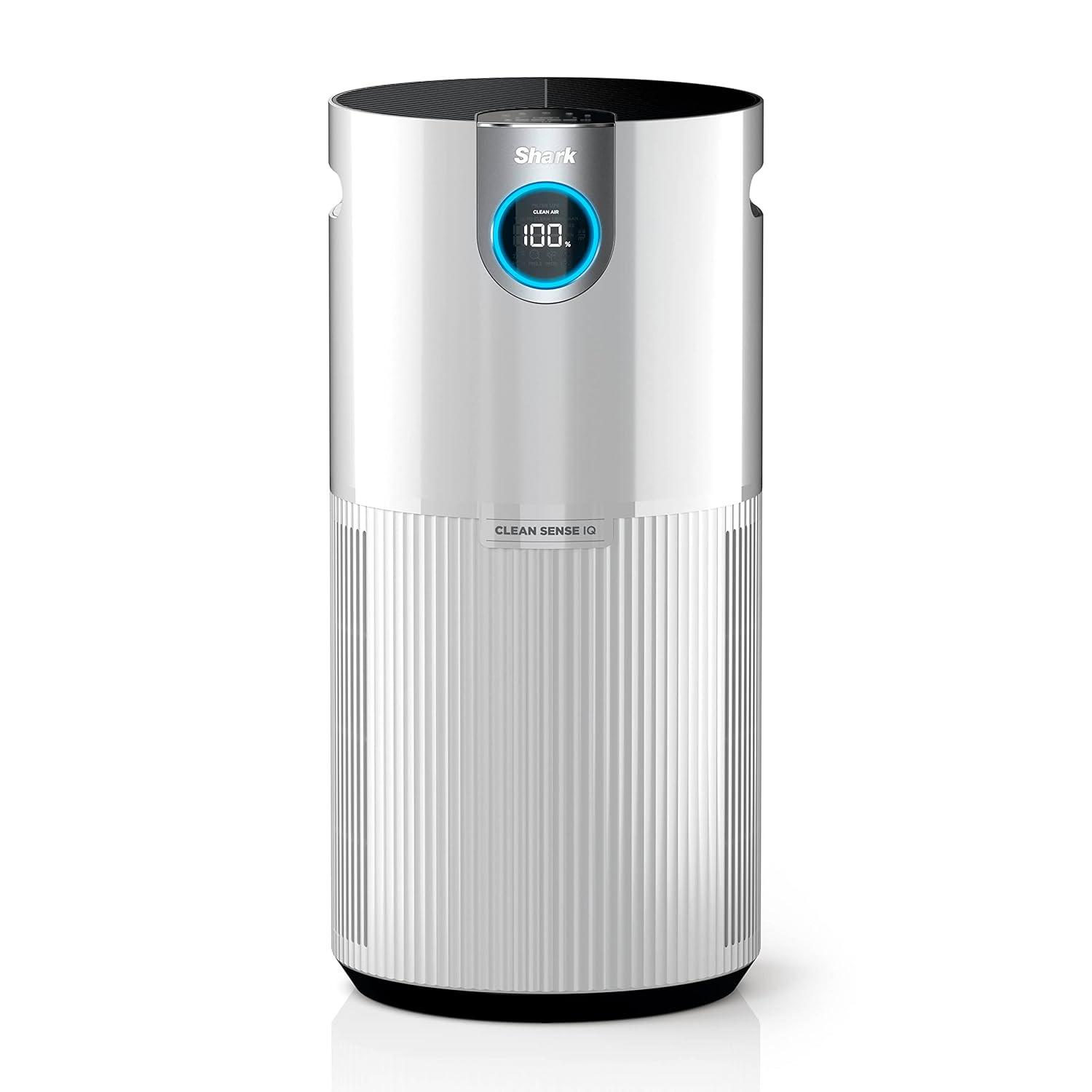 Restored Shark Air Purifier MAX with Nano Seal HEPA, Cleans up to 1000Sq ft HP200 -White (Refurbished)