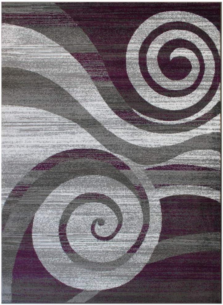 Masada Rugs Stephanie Collection Area Rug with Modern Contemporary Design 1103