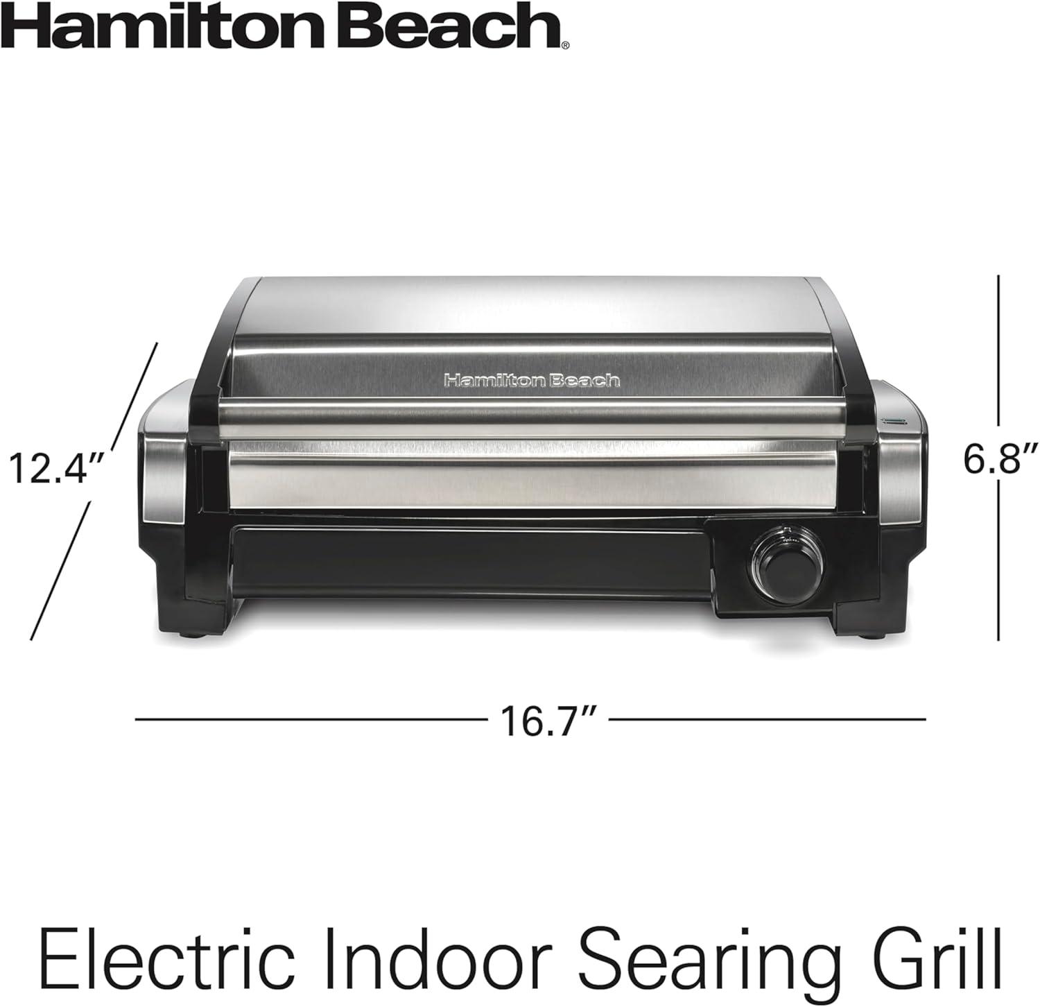 Hamilton Beach Hamilton Beach® Searing Grill Nonstick Cooking Plate Stainless Steel