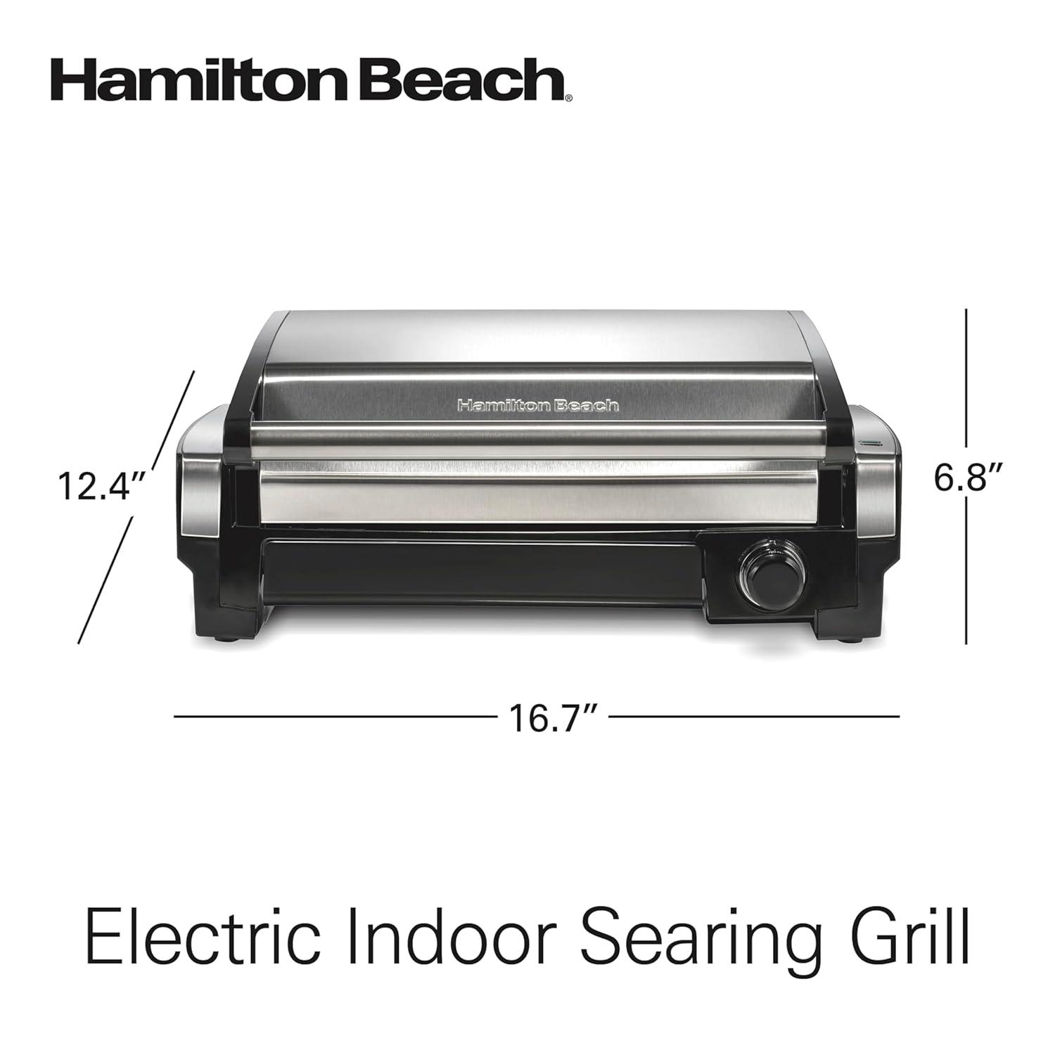 Hamilton Beach Hamilton Beach® Searing Grill Nonstick Cooking Plate Stainless Steel