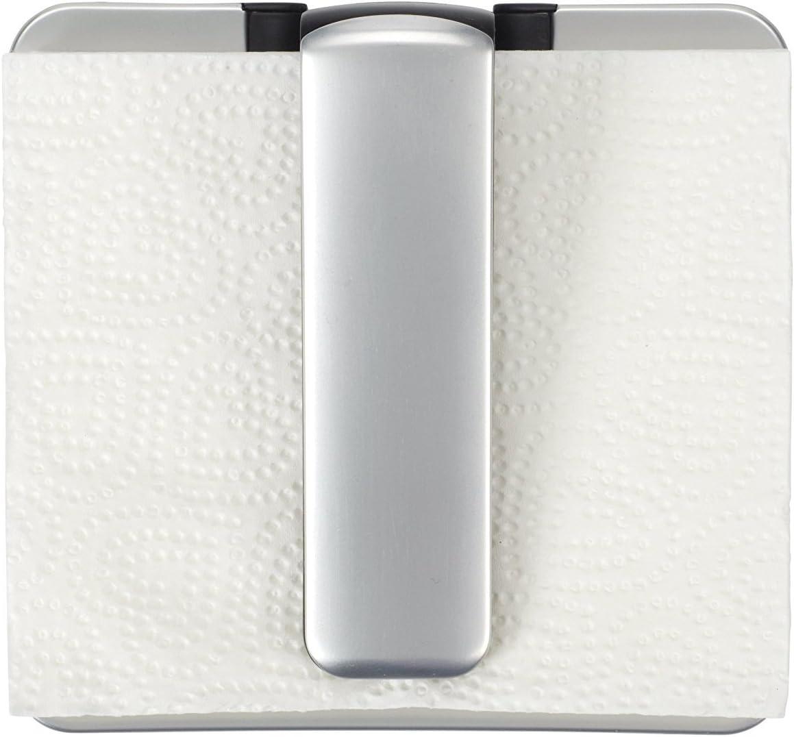 OXO Good Grips SimplyPull Napkin Holder, Stainless Steel, Silver/Black