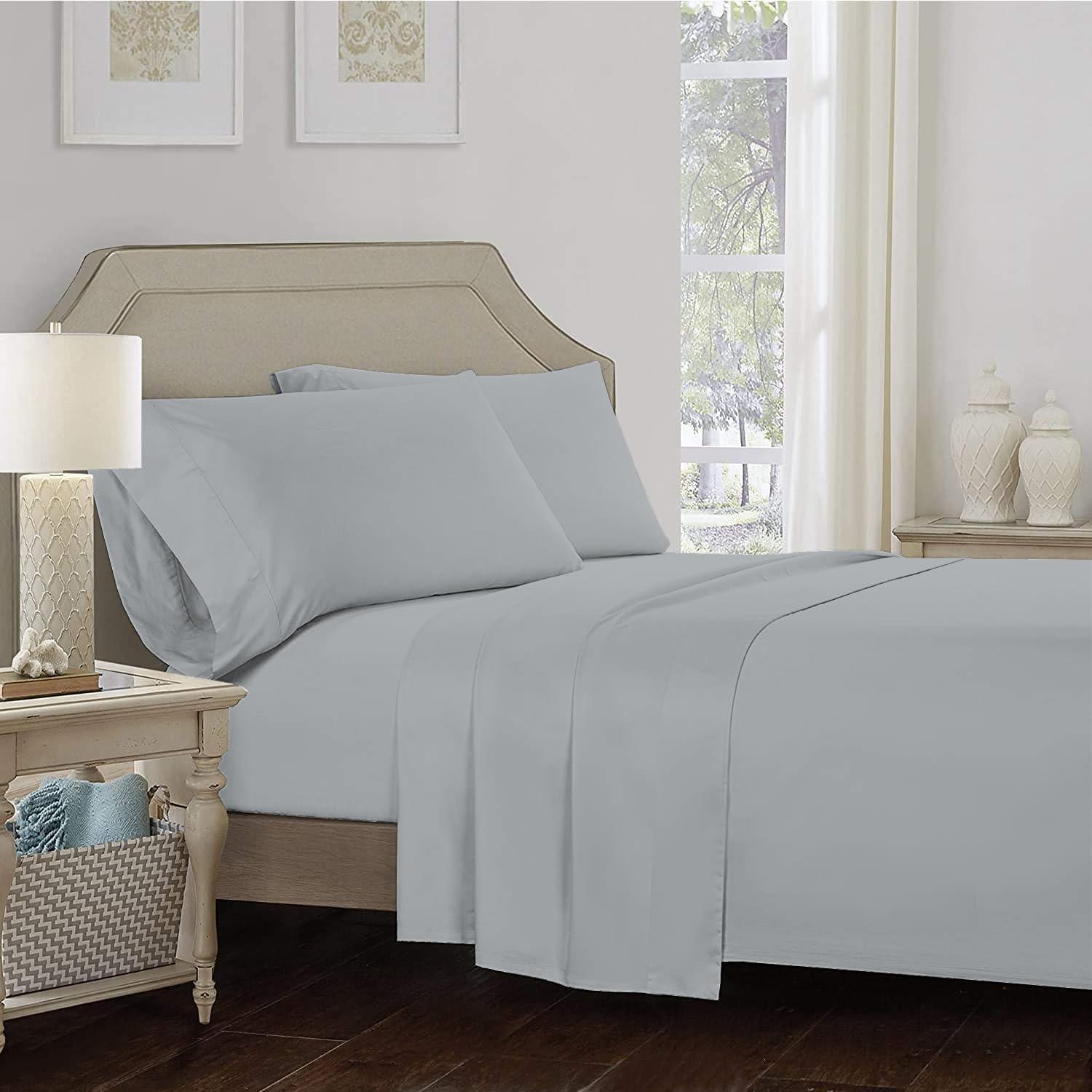 Color Sense 100% Cotton Ultra-Light Flat Sheet