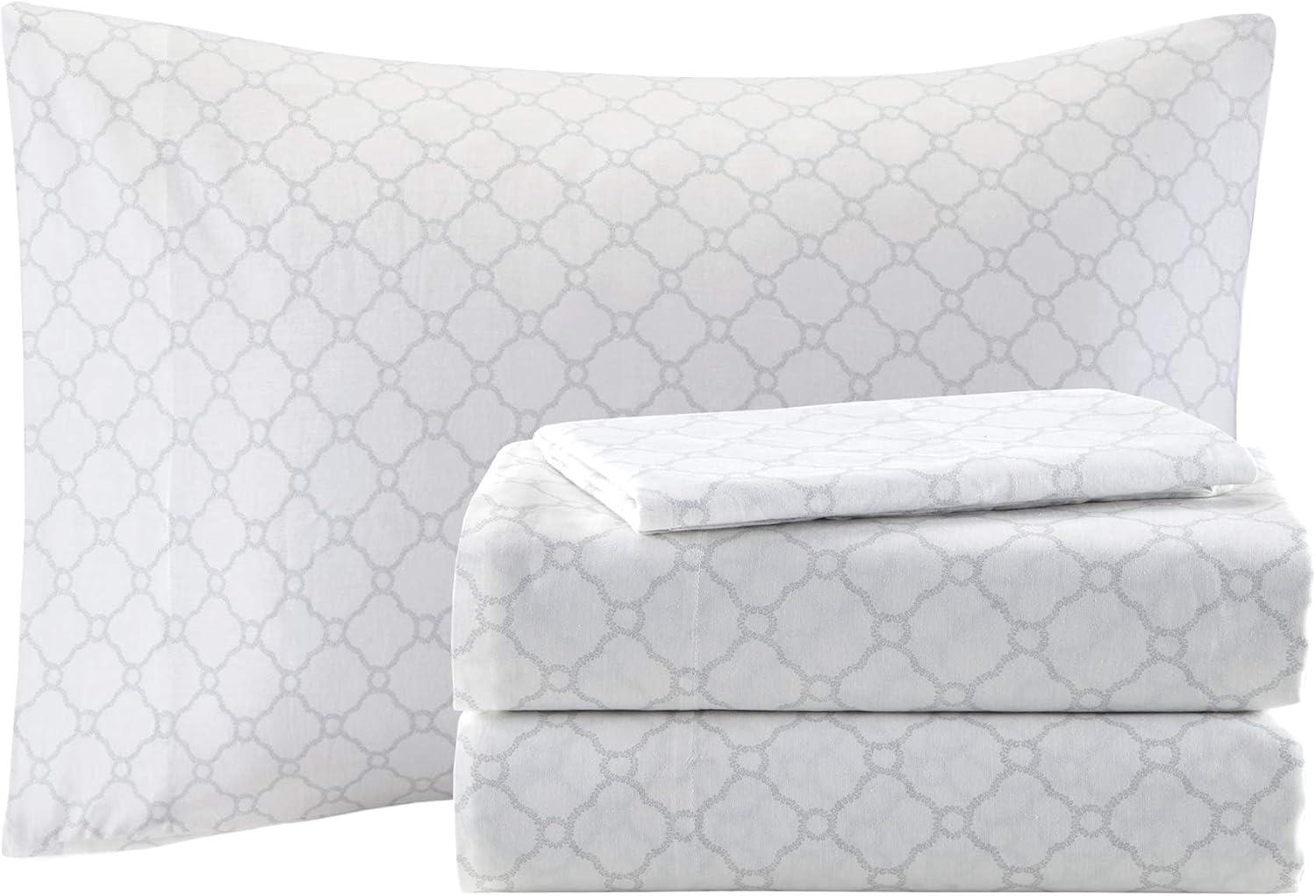 Madison Park Essentials Maible Floral Comforter Set with Cotton Bed Sheets