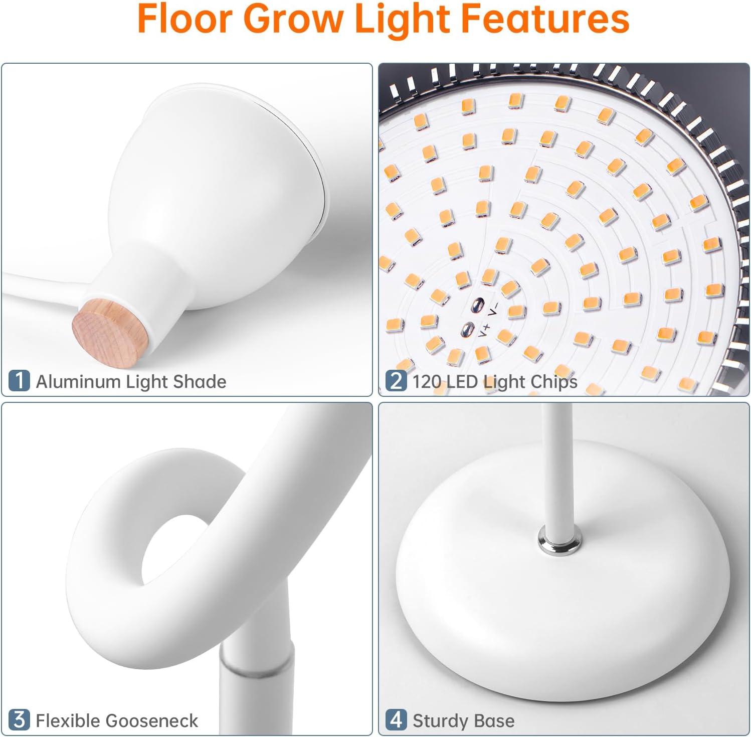 Floor Grow Lights For Indoor Plants Full Spectrum