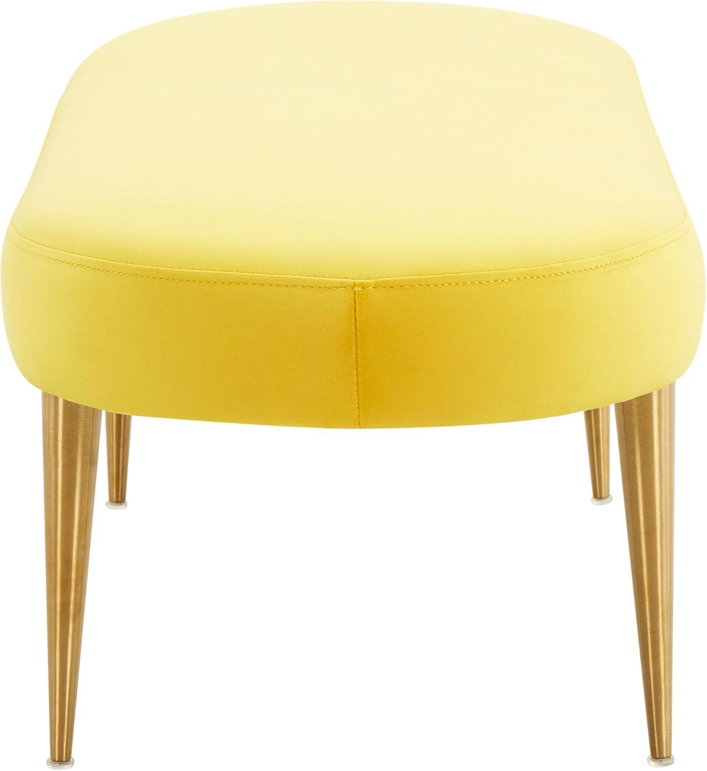 Corinne Oval Bench - SFV4704 - Marigold - Safavieh Couture