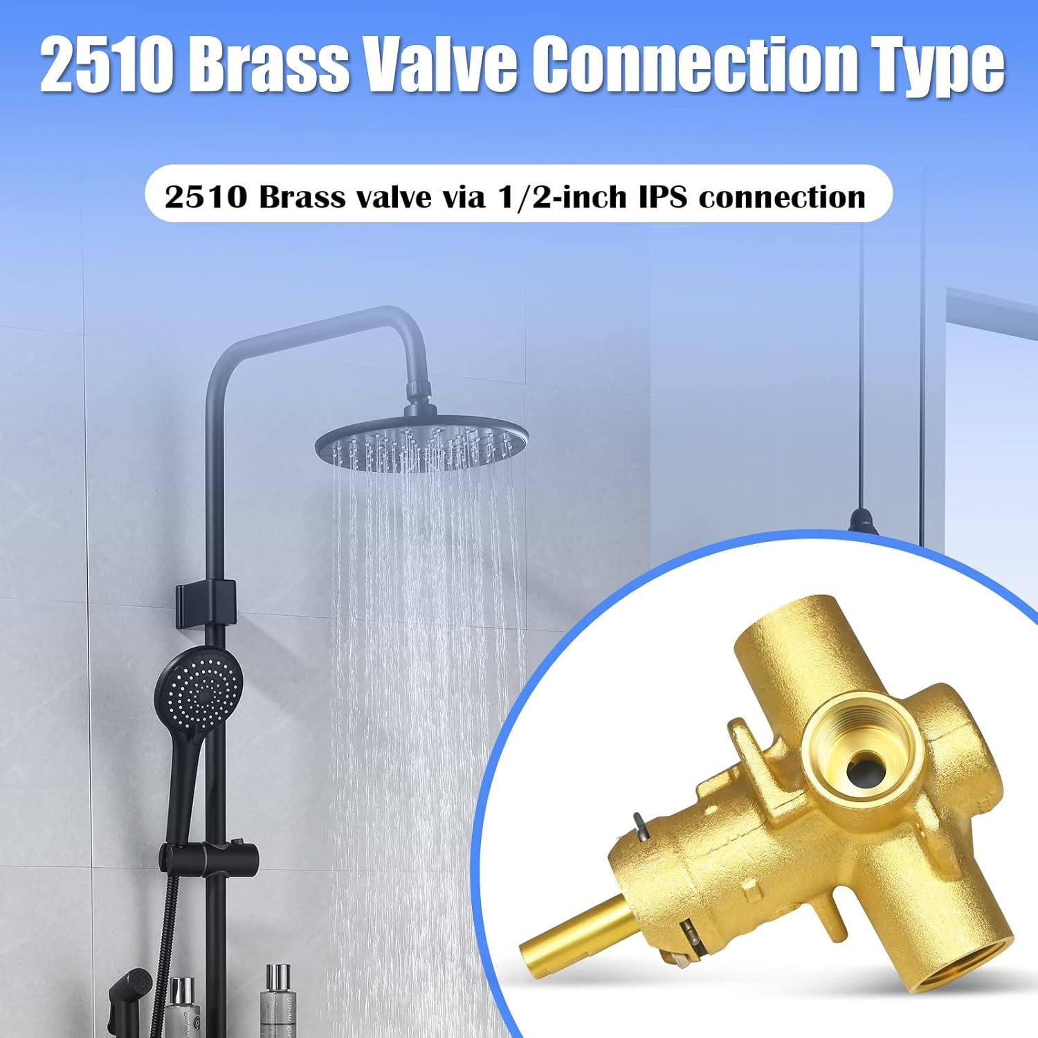 Posi-Temp Pressure Balancing Valve with IPS Connection