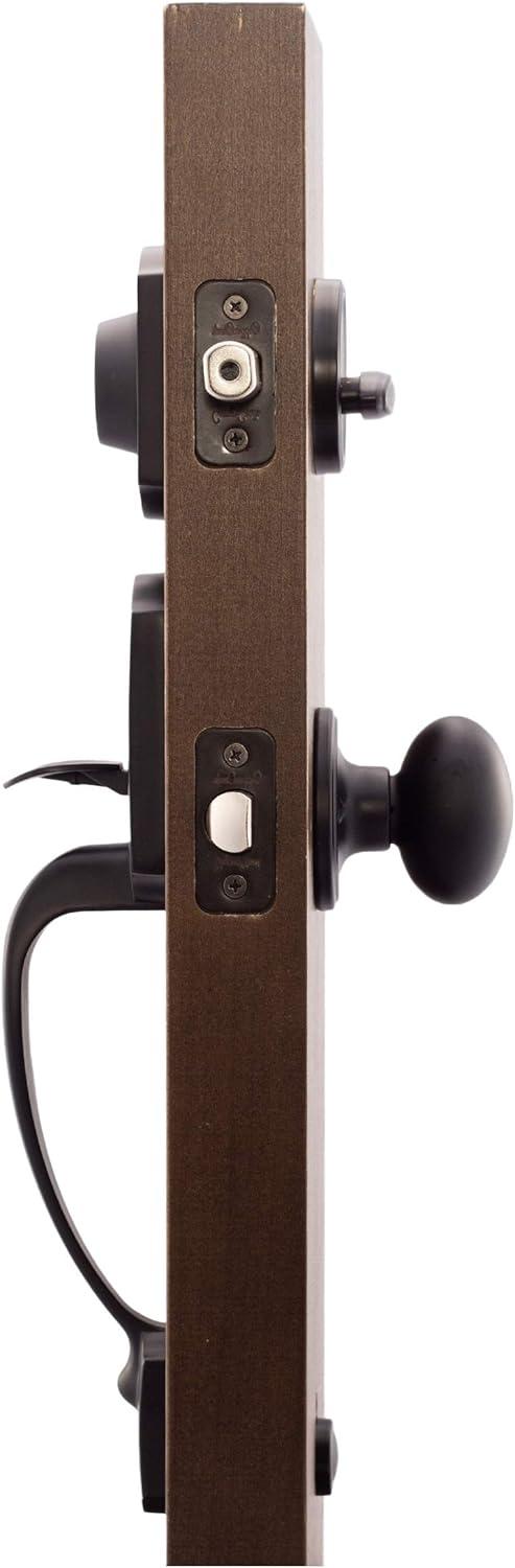 Copper Creek Copper Creek Handleset with Single Cylinder Deadbolt and Copper Creek Door Lever and Colonial Rosette