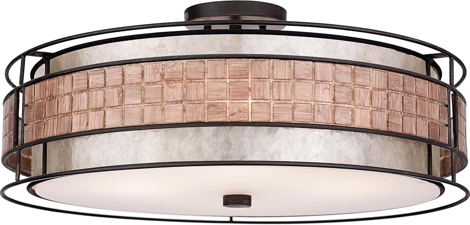 Quoizel Lighting Laguna 4 - Light Pendant in  Renaissance Copper