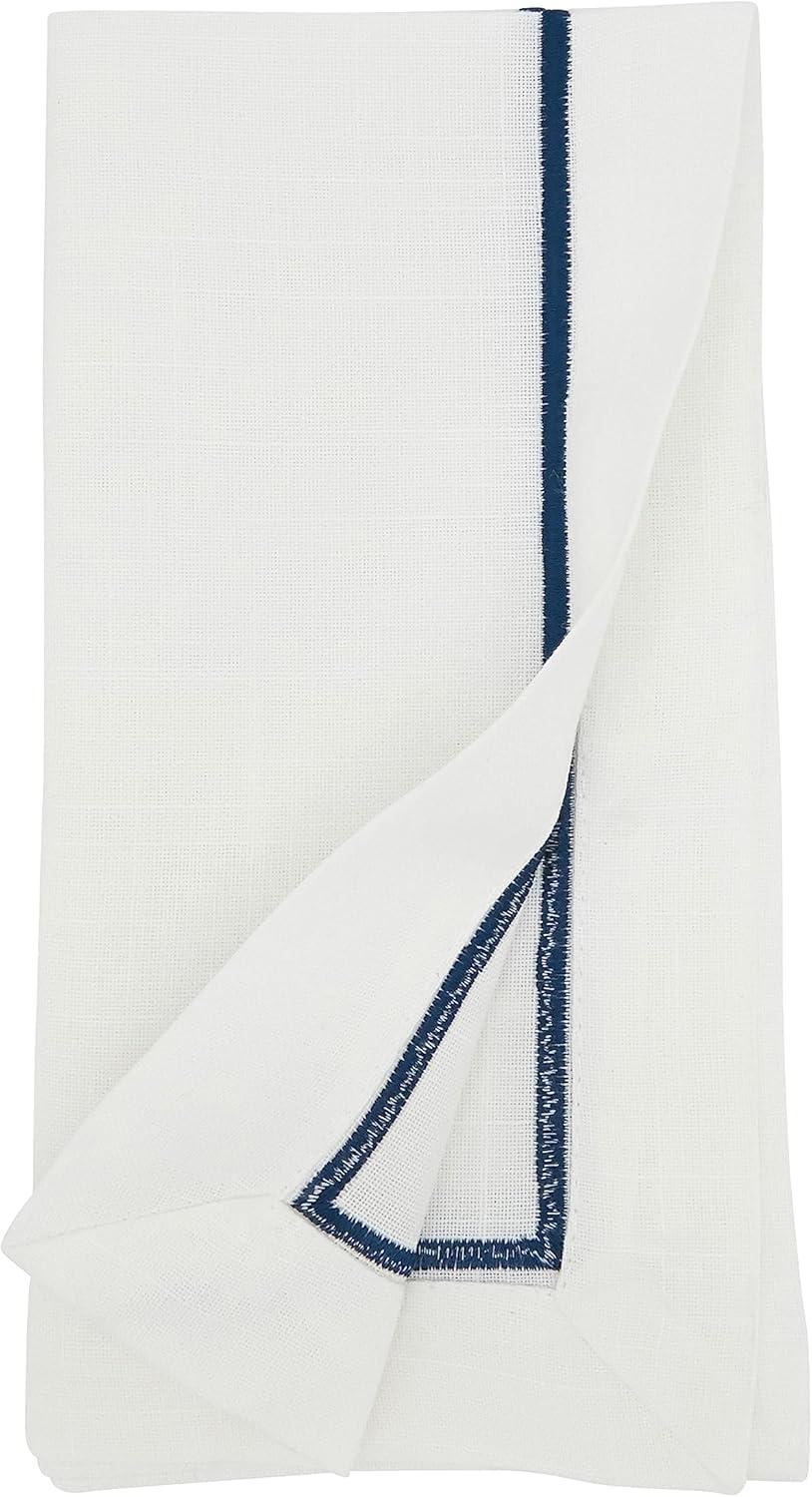 Saro Lifestyle Embroidered Dinner Napkins (Set of 4)