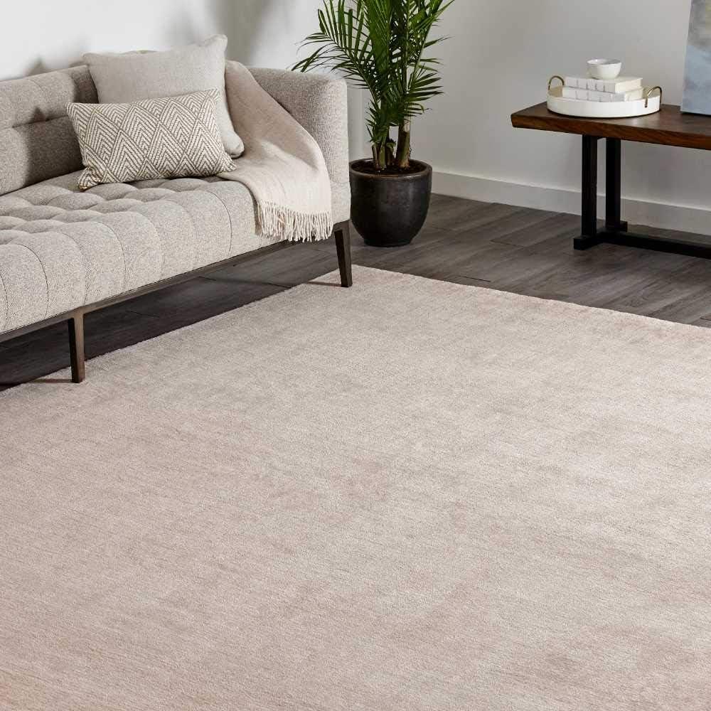 Lodhi Elegance Sepia Hand-Knotted Wool-Blend 8' x 10' Area Rug