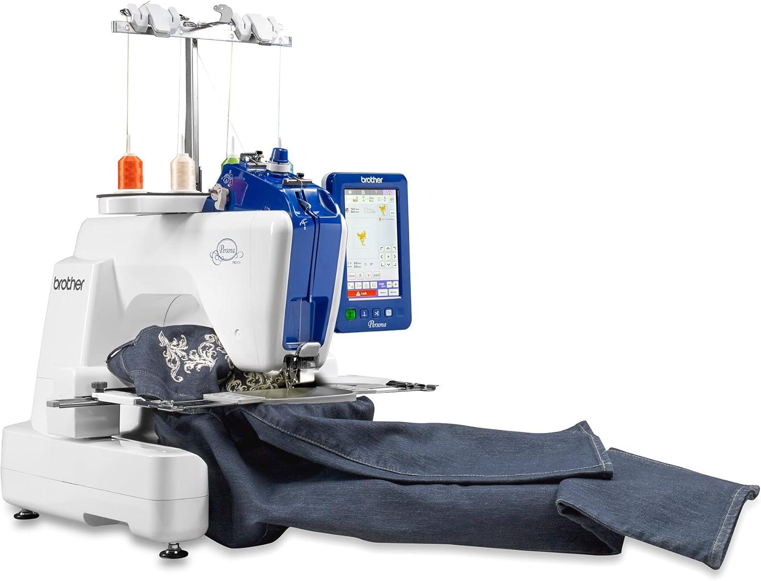 Brother Persona PRS100 Single Needle Embroidery Machine with 4-Spool Thread Stand