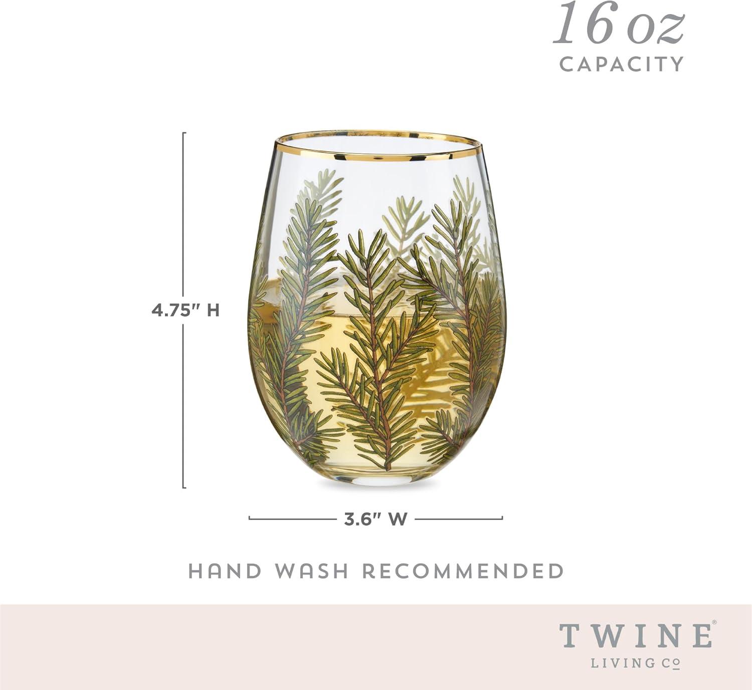 Woodland Stemless Wine Glass