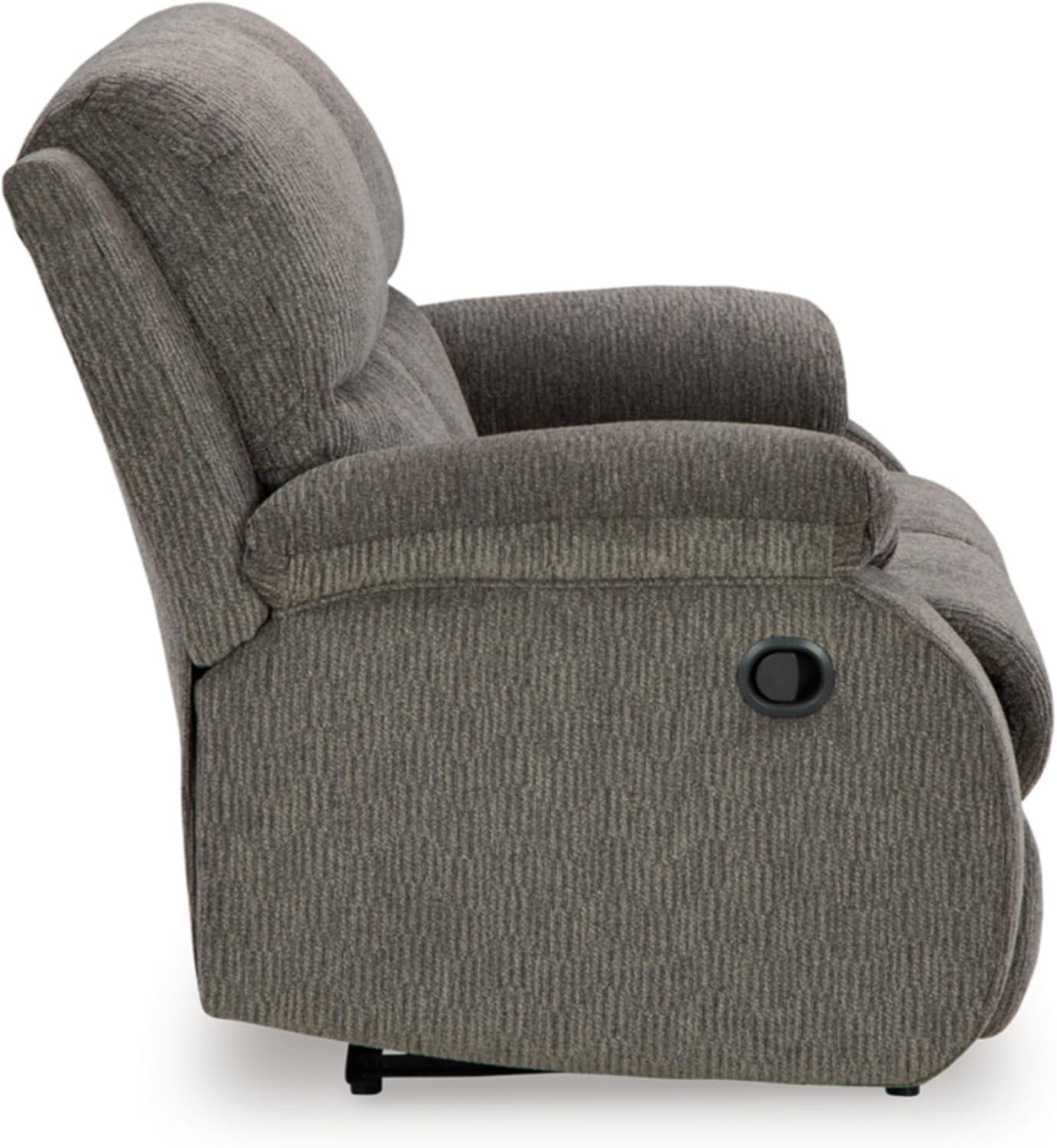 Ashley Furniture Scranto Gray Reclining Loveseat