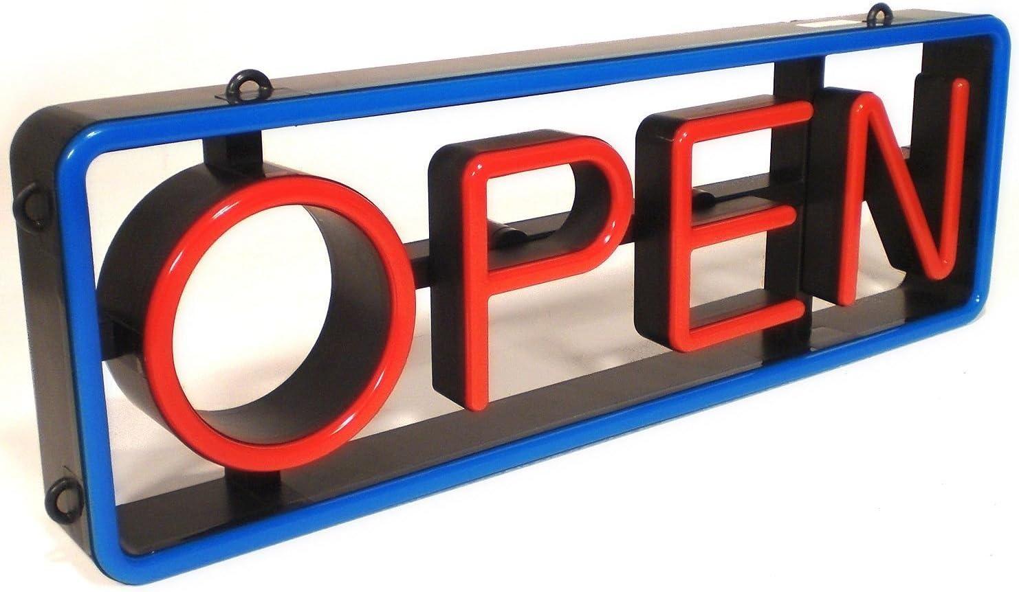 Mystiglo LED Swivel Open Sign
