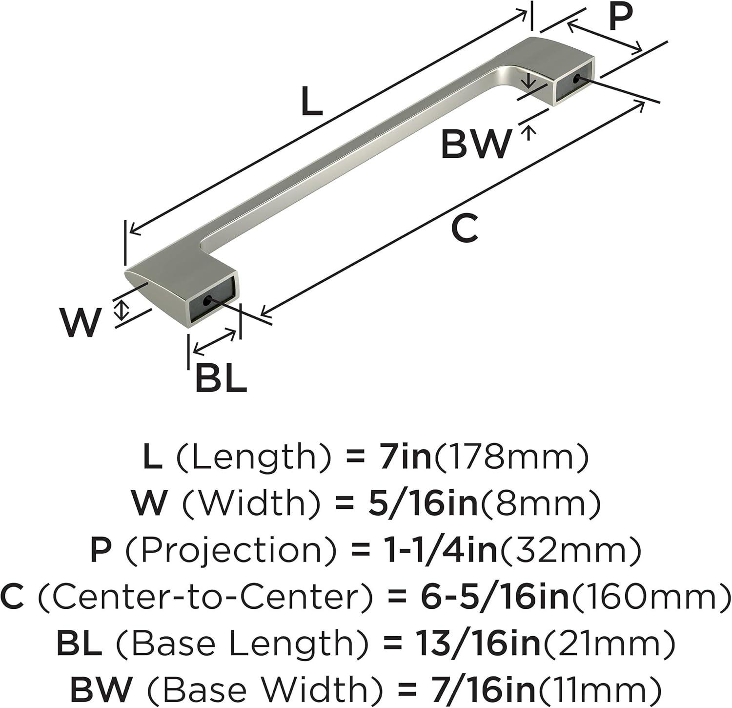 Riva 6 5/16" Center to Center Bar Pull