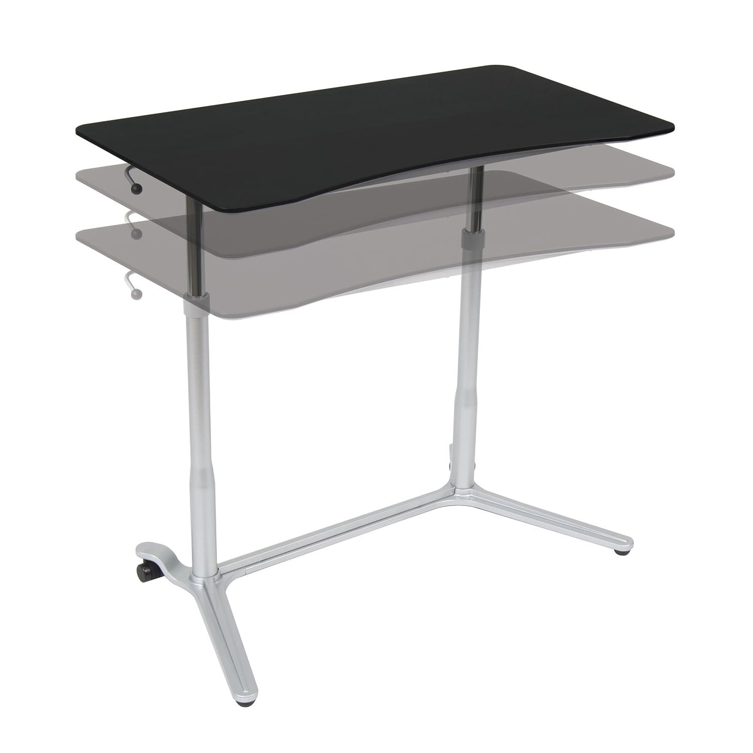 Inbox Zero Crandell Adjustable Metal Base Standing Desk