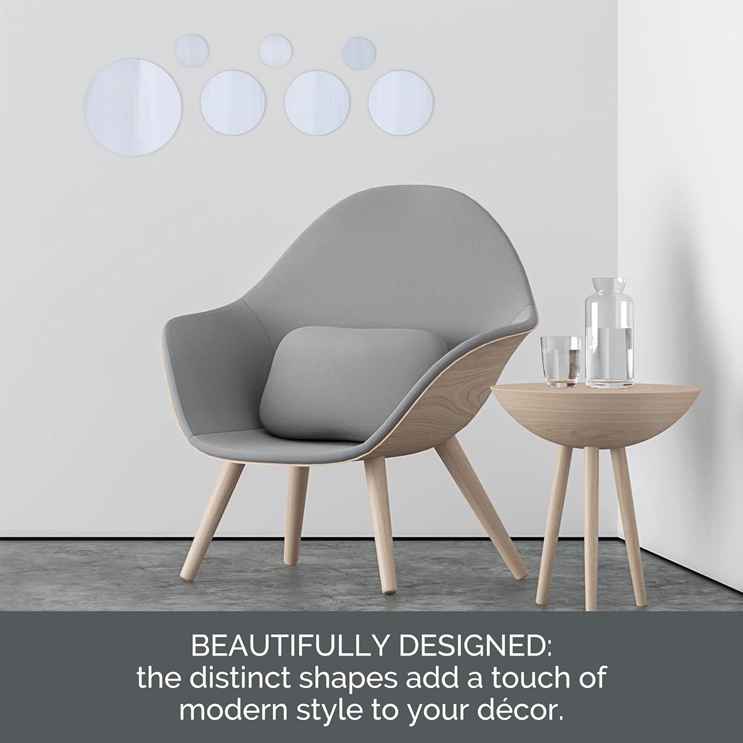 Elements Elements 7 Piece Round Mirror Set