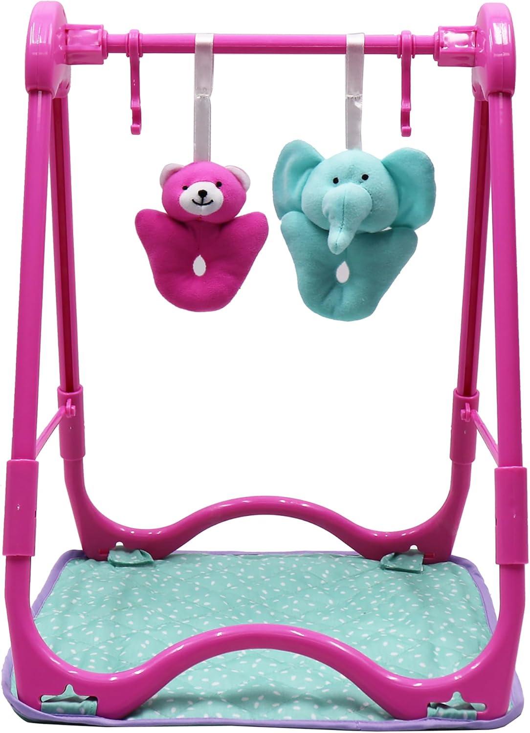 Dream Collection: 12 " Baby Doll 4-In-1 High Chair Play Set -Ages 2+
