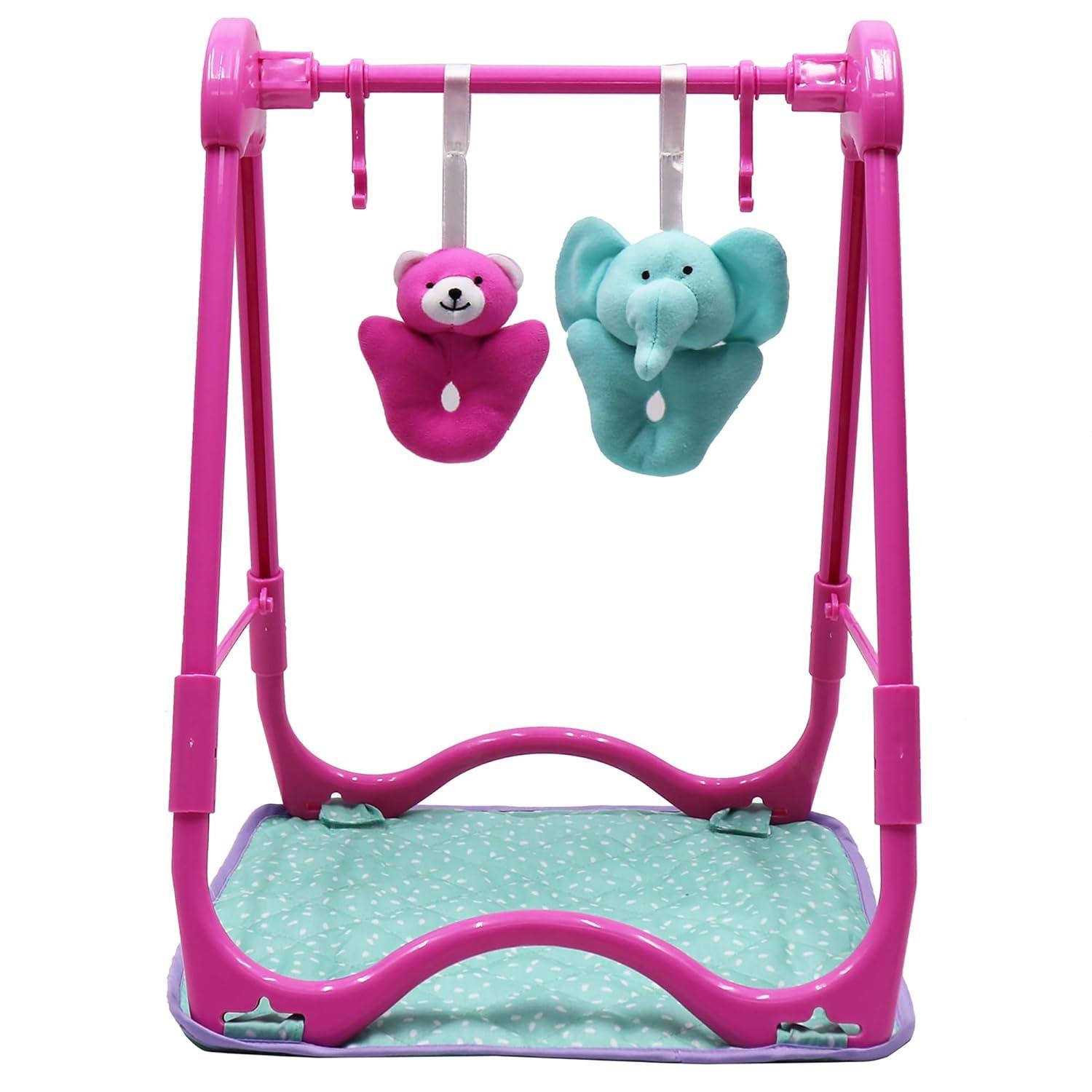Dream Collection: 12 " Baby Doll 4-In-1 High Chair Play Set -Ages 2+