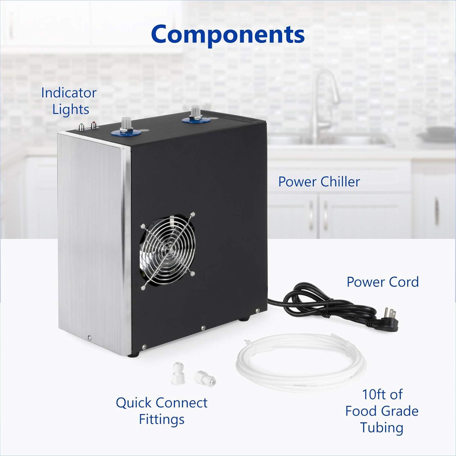 Express Water Residential Undersink Water Chiller Cooling System for Water Filters/Reverse Osmosis RO Systems