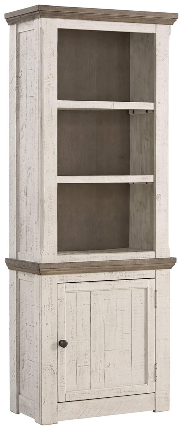 Signature Design by Ashley Casual Havalance Right Pier Cabinet  Two-tone