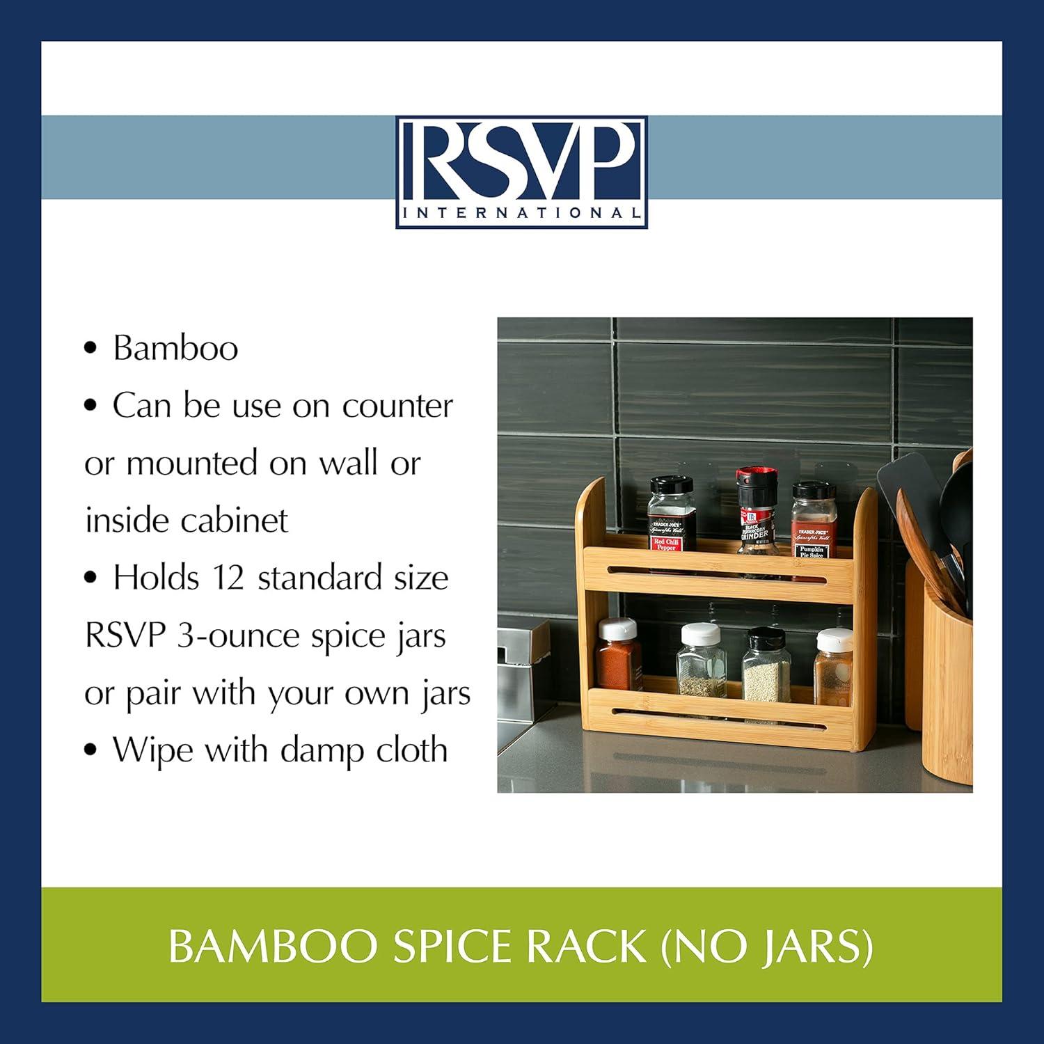RSVP International Freestanding Spice Rack
