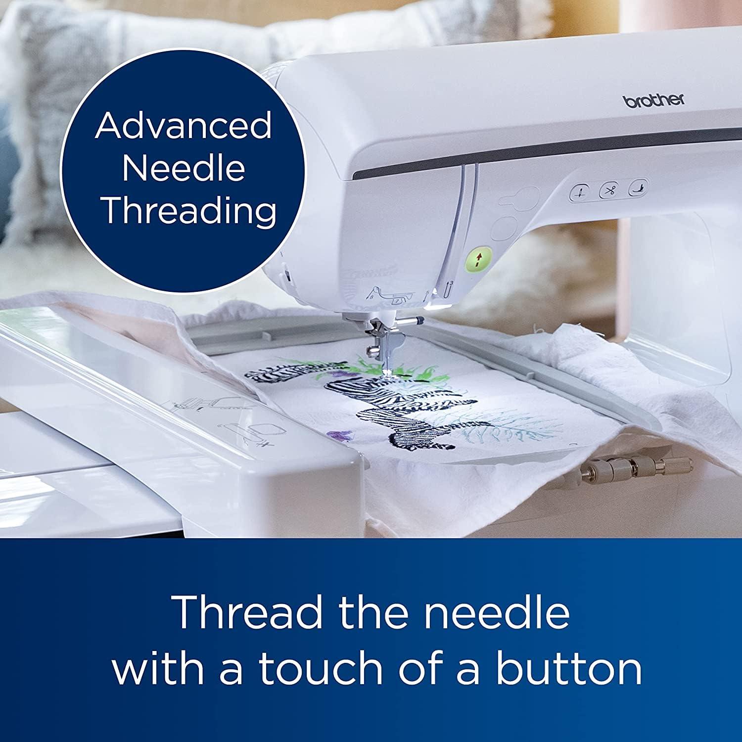 Brother NQ1700E 6" x 10" Computerized Embroidery Machine With Software & Magnetic 5x7 Hoop